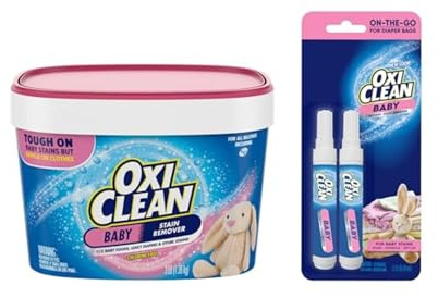 OxiClean Versatile Stain Remover Baby Stain Soaker, 3 lb (1.37 kg)