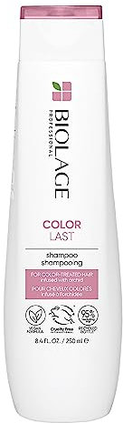 Biolage Farberhaltendes Shampoo für gefärbtes oder getöntes Haar, Für Erhalt und Glanz der Farbe, Mit Orchideen-Extrakt, Color Last, 1 x 250 ml