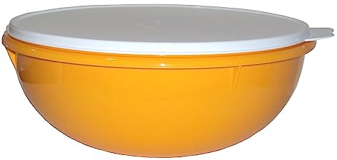Tupperware Vintage Edition Fix N Mix Bol récolte jaune avec joint transparent