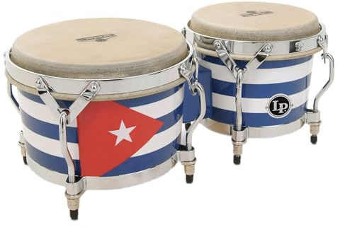 LP Latin Percussion Bongo Matador Cuban Flag M201-QBA