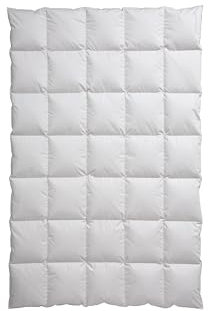 Centa-star extra Kassettendecke Golf von Alaska Daunen/Feder 2 cm hohe Stege - Wärmestufe 3 Größe 135x200 cm