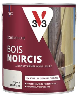 V33 Sous-couche bois noircis, Incolore 2,5L