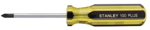 Stanley 64-101 Tournevis cruciforme 1 point X 7,6 cm