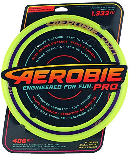 Aerobie Pro / Ring, Wurfring / präziser Flug / Yellow