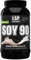LSP Soy 90 (Sojaprotein 100% Vegan) Erdbeer, 1er Pack (1 x 1 kg)