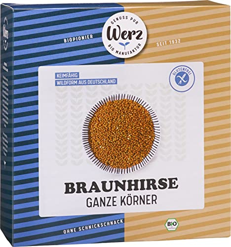 Bio Braunhirse, ganze Körner, glutenfrei 2 x 500 g