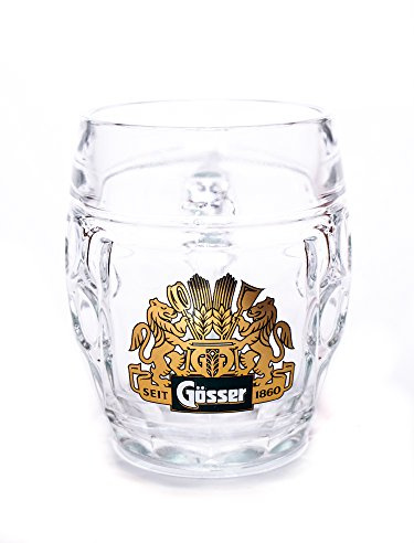 GÖSSER BIER KRÜGERL, Bier Krüge Augenkanne, 6 Stück mit jeweils 0,3 Liter