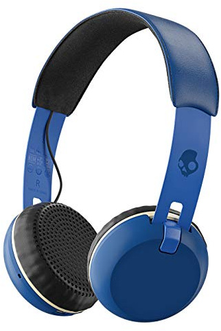 SKULLCANDY - Skullcandy Grind Wireless, casque supra-aural - Noir/Chrome/Noir