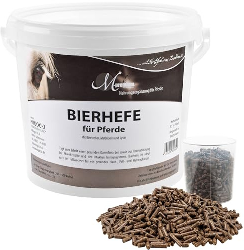 MIGOCKI BIERHEFE für Pferde Ergänzungsfuttermittel 3,5 kg
