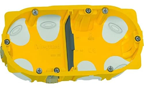 Legrand - Einbaudose Ecobatibox Tiefe 40 mm für Gipskartonplatten – 2-fach