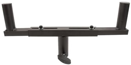 BoomToneDJ SP2R Gabel für Boxenstative, Schwarz