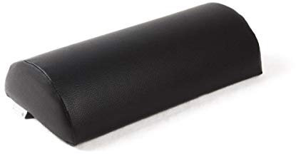 SW Bedding Halbrolle aus Schaumstoff LagerungsSW Bedding Halbrolle KnieSW Bedding Halbrolle NackenSW Bedding Halbrolle mit Bezug (Kunstleder Faro schwarz, Länge: 40cm Ø 15cm)