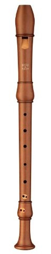 Moeck 2303 Flauto Rondo Alt Barock Doppelloch Birnbaum gebeizt