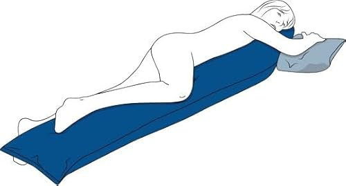 CareWave Seitenlagerungs Kissen 180x31cm, Anti-Dekubitus-Sitzkissen