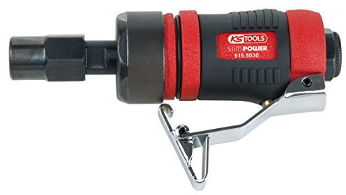 KS Tools 515.5030 SlimPOWER Mini-Druckluft-Stabschleifer, gerade