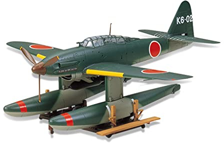 TAMIYA Dickie 300060737 300060737-1:72 Seiran,Luftfahrt,originalgetreue Nachbildung, Plastik Bausatz, Basteln, Modellbausatz, Zusammenbauen, unlackiert, Mittel, Navy Blue