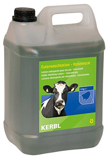 Kerbl 15245 Euterwaschlotion Konzentrat, 5L