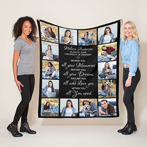 CZD Kuscheldecke Personalisiert,Personalisierte Decke Mit Foto,Fotodecke Selbst Gestalten,Personalisierte Geschenke,Kuscheldecke Flauschig. (150x200cm)