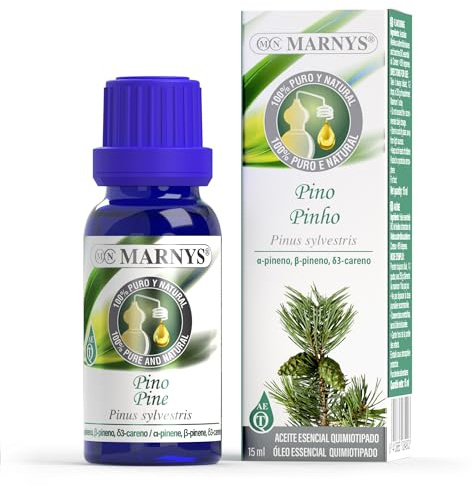 MARNYS Aceite Esencial Pino 100% Puro Quimiotipado 15ml, 1 unidad