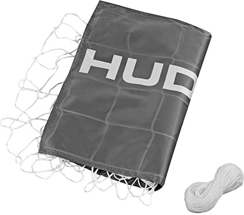HUDORA Fußball-Tor Netz 213 cm - Ersatznetz Fußballtor - 75951, Weißgrau