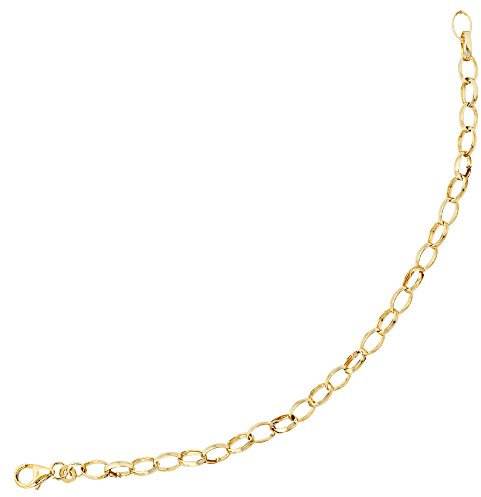 Weit-Anker Armband Bettelarmband aus 333 Gold Gelbgold für Einhänger Charms 19cm