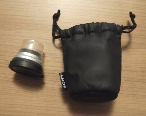 Sony VCL-DH0730 Weitwinkelvorsatz für Digitalkameras Faktor x 0,7