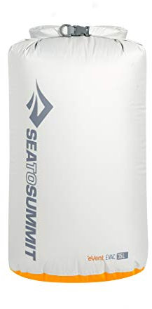Sea to Summit eVac Dry Sack, All-Purpose Compression Dry Bag, 35 Liter, Grey