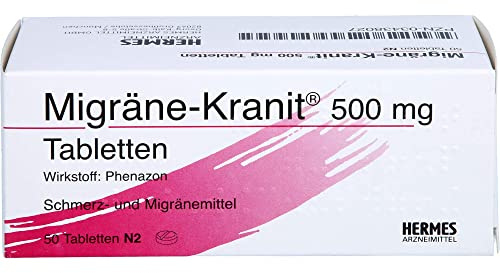 Migräne-Kranit 500 mg Tabletten, 50 St. Tabletten