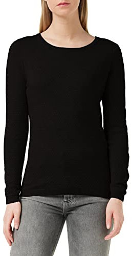 VERO MODA Stickad damtröja VMCARE tröja, svart, XL