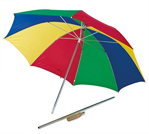 Happy People Unisex – Erwachsene Sonnenschirm-78650 Sonnenschirm, Mehrfarbig, 150 cm