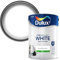 Dulux Silk Emulsion Paint For Walls And Ceilings - Pure Brilliant White 5 Litres