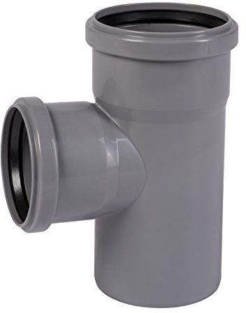 HT tubo di derivazione DN 70/75 mm 87 gradi tubo di plastica einfac hab ramo tubo di scarico
