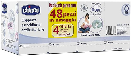 Chicco bröstkuddar, 4 paket med 30 stycken