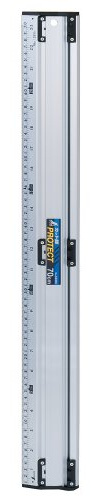 Shinwa Sokutei 65065 Aluminum Cutter Ruler, Protect, Combination Scale 27.6 inches (70 cm)
