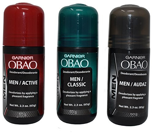 OBAO Assorted Deodorant for Men - Pack of 3