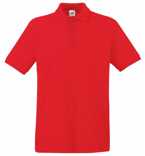 Fruit of the Loom Herren Raglan Sleeve Poloshirt