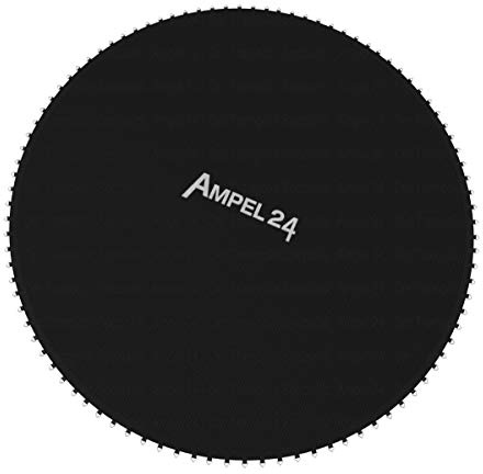 Trampolin Ersatz Sprungmatte Ø 317 cm, für Ampel 24 Gartentrampolin Ø 366 m | Sprungtuch passend für Ampel 24 mit 72 Befestigungsösen 10-Fach vernäht
