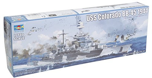 Trumpeter 1: 700 - USS Colorado Battleship Bb-45 (1944)