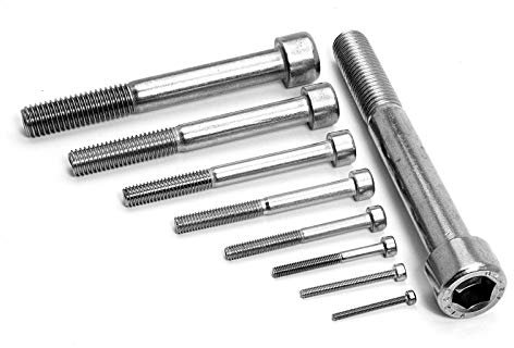 10 Stück M5 x 60 mm Zylinderschrauben DIN 912 / ISO 4762 Edelstahl A2 VA V2A Innensechskant Zylinderkopf