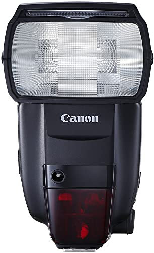Canon 600EX II-RT Speedlite Blitzgerät (EOS Blitzgerät mit integriertem Funk-Auslöser, Leitzahl 60, Geeignet für entfesseltes Blitzen) schwarz 1177C006