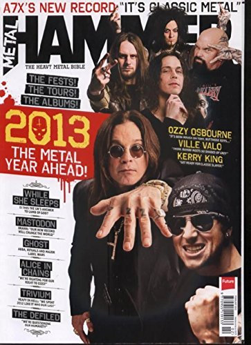 METAL HAMMER MAGAZINE - February 2013
