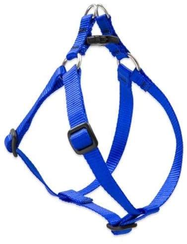 LupinePet Basics 1/2 Blue 10-13 Step In Harness for Extra Small Dogs