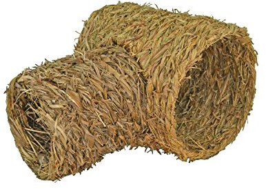 Elmato 10471 Gras Twin Tunnel Grasröhre Grashaus mit Löcher, 18x24x13cm