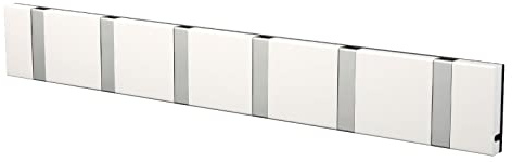 LoCa KNAX 6 Garderobe waagrecht weiss