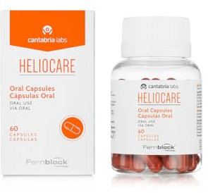Cantabria Labs - Heliocare Advanced Cápsulas - 60 Cápsulas - Protección Solar Oral - Mejora el Bronceado - Sin Gluten