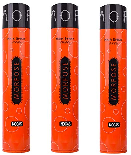 Morfose Haarspray Ultra Strong 3 x 400ml (ohne Gas)