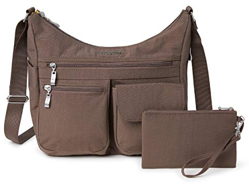 Baggallini Women's Everywhere bagg with RFID Hobo Bag, Portobello, One Size UK
