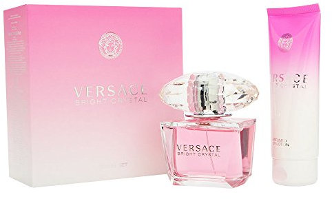 Versace Bright Crystal Geschenkset für Sie (EDT 90ml + Bodylotion 100ml)
