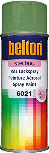 belton spectRAL Lackspray RAL 6021 blassgrün, glänzend, 400 ml - Profi-Qualität