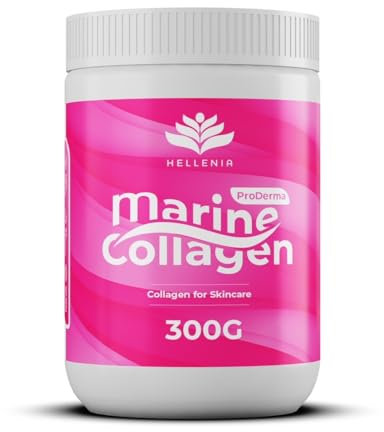Marine Collagen for Women 300g | Type 1 and 3 Hydrolysed Marine Collagen for Women with Added Hyaluronic Acid & Cynatine® HNS | Supports Skin, Hair, Nails | 60 Servings (Berry Flavour)